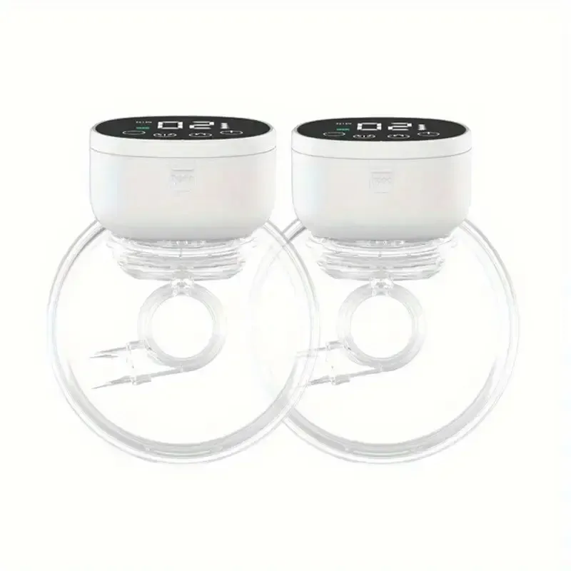 CHANG KUN Electric Wearable Breast Pump, Low-Noise And Painless Hands Free Electric Breast Pump With 3 Mode & 9 Levels, 6.09oz Large capacity, built-in rechargeable lithium battery, Painless Breastfeeding Breast Pump Can Be Worn In-Bra