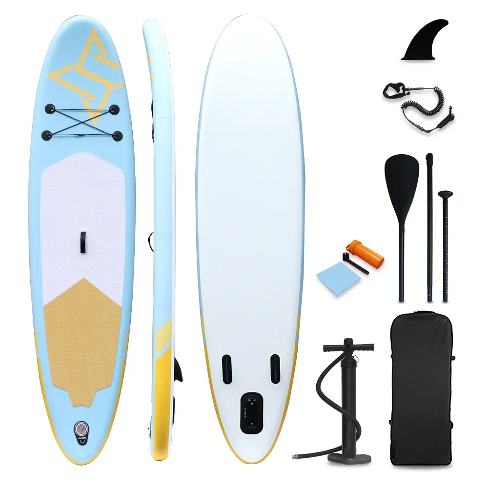Portable ultra-light design wave surfboard beginner favorite SUP board with complete accessories