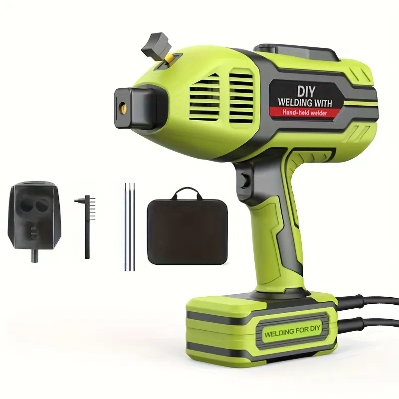 Portable Handheld Welding Machine - ARC Welder Gun 220V, IGBT Inverter for  Wire Rod, Electric Welder Kit