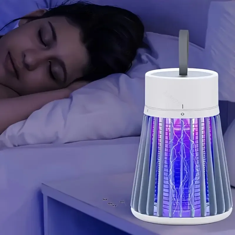 Bug Zapper, Mosquito Zapper Fly Trap Mosquito Killer Lamp USB Electric Radiationless LED Mute Bed Bug Killer Indoor for Mosquito Insect Gnat Moth Fruit Flies