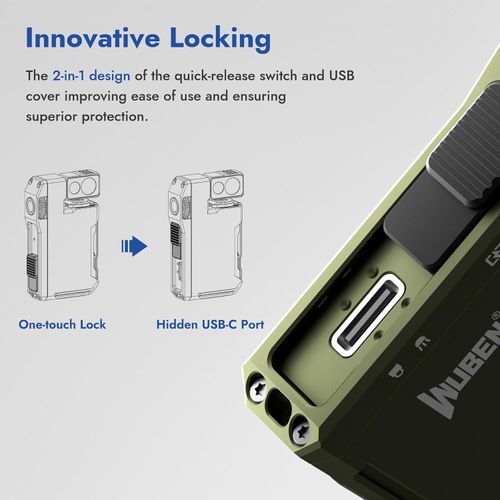 G5 Rechargeable EDC Flashlight, Powerful RGB Flashights, 400 Lumens Portable Flat Mini Flashlights, IP68 Waterproof Multi-Mode Magnetic Small Keychain Flashlight for Camping, Emergency