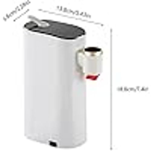 Mini Portable Instant Hot Water Dispenser - 1200W, 3s Quick Heating, 5 Adjustable Temperatures for Bottled Water