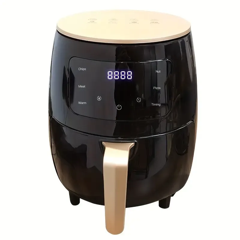 Large Capacity Air Fryer Plus - Fully Automatic Multi-Functional Touch Screen French Fries Machine with Easy Cooking Presets, Healthy Oil-Free Cooking, and Space-Saving Design for Home Kitchen