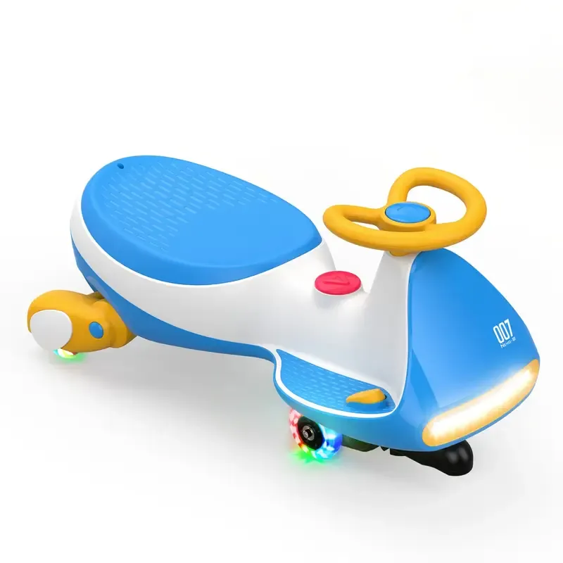 Easter Gifts Electric 2 in 1 Electric Wiggle Car with Pedal, Rechargeable Battery, 6V  2 Speed Ride on Toy, Anti-Rollover, Flashing Wheels | for Ages 3 And Up, 150 Lbs, Pink, Easter Gifts for Kids