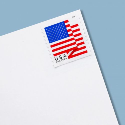 200Pcs 2018 U.S. Flag Forever First-Class Postage Stamps