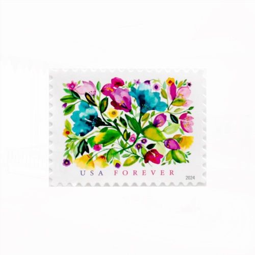 2024 Celebration Blooms Forever First Class Postage Stamps