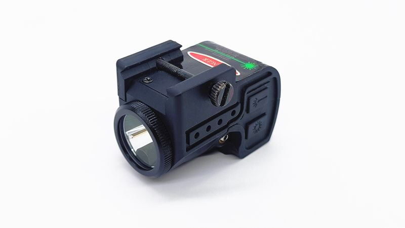 Mini Magnetic Suction Charging Red Green High Lumen Laser Sight Tactical Integrated Bottom Mounted Laser Flashlight