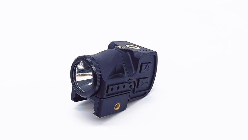 Mini Magnetic Suction Charging Red Green High Lumen Laser Sight Tactical Integrated Bottom Mounted Laser Flashlight