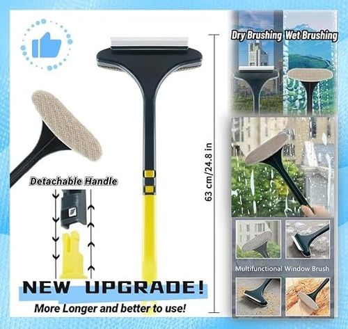 2-in-1 Mosquito Net and Window Cleaning Tool