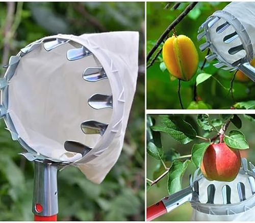 Fruit Picker Head Basket (Free Sickle and Hook)