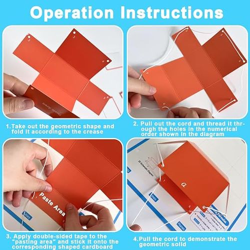 Pull-string 3D Geometry Learning Book