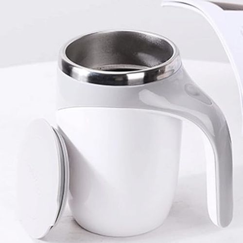 Automatic Magnetic Stirring Coffee Cup with Lid
