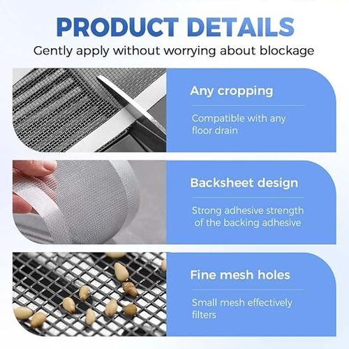 Self-adhesive floor drain sticker - buy one get one free