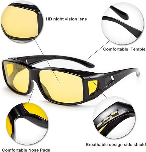 Buy One Get One Free - Night Vision Driving Glasses, Anti-glare Polarized