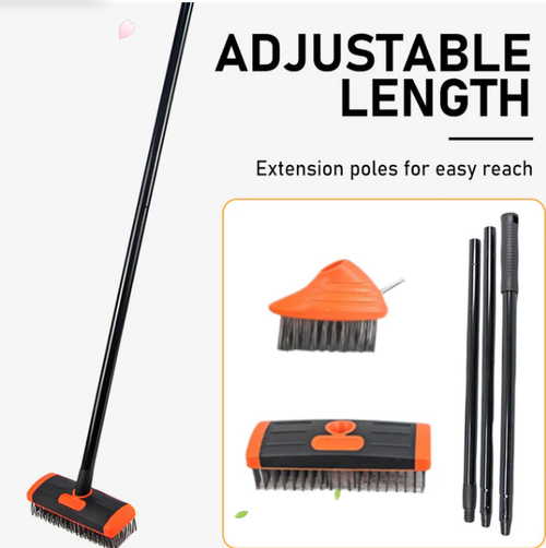 3-in-1 Weeding Steel Wire Brush Tool Set