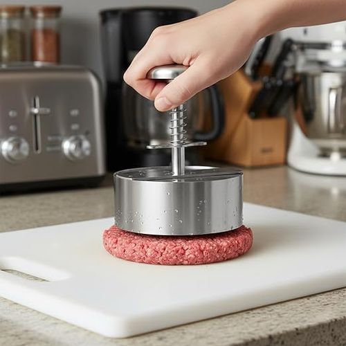 🍔Manual hamburger patty press