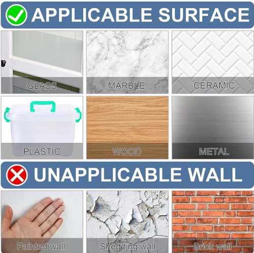 Waterproof double-sided adhesive stickers (120 sheets)