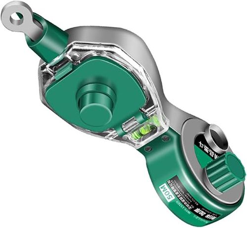 Durable Manual Chalk Line Reel with Level