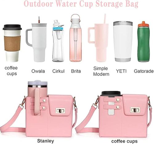 💕🎁💼Portable beverage bottle water cup bag