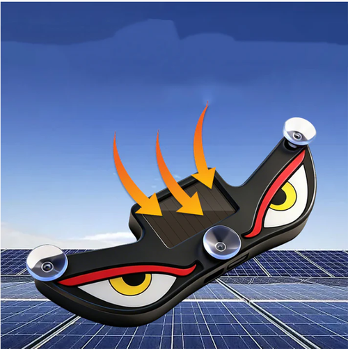 Buy one get one free - Waterproof dynamic solar-powered car eye protection