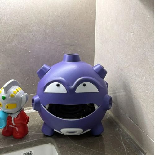 Pokemon Weezing Mosquito Coil Tray, Cartoon Indoor Incense Holder, Bedroom Mosquito Coil Burner, Desktop Decoration Storage Toy Gift, COD Free Shipping, Pay on Delivery