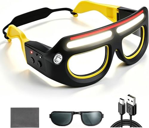 Rechargeable LED Eyeglass Headlamp