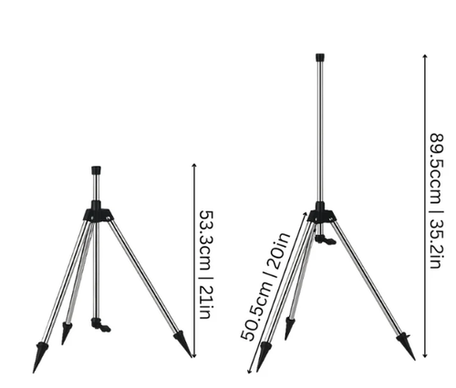 🎉 Rotating Tripod Sprinkler