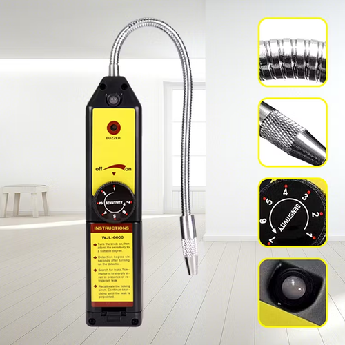Multi-function car air conditioning halogen leak detector