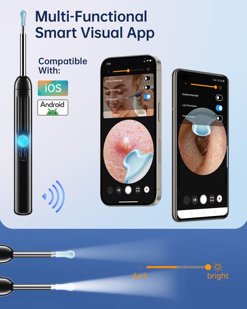 🔥HOT SALE🔥 COD！Visual Ear Scoop, Wireless WiFi Endoscope, High-Definition Ear Cleaning