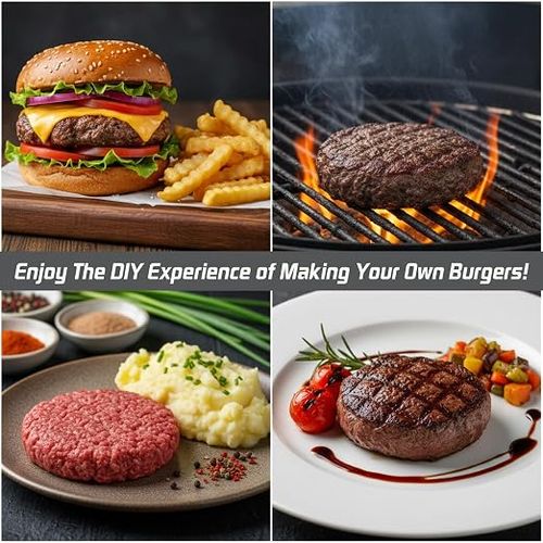 🍔Manual hamburger patty press