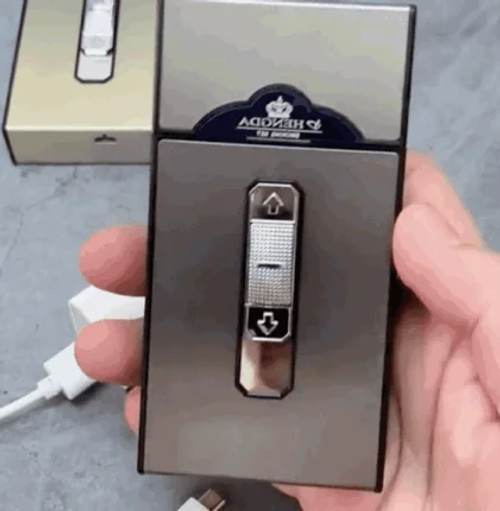 🔥 Cigarette case lighter