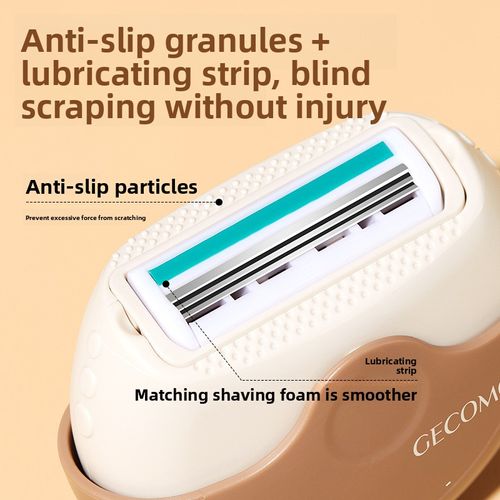 Portable 3-layer electric shaver