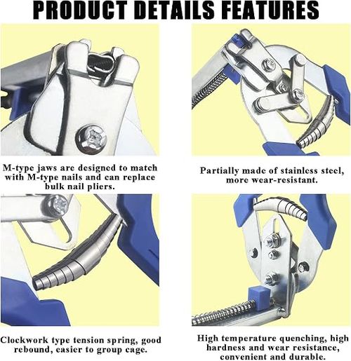 Cage binding pliers