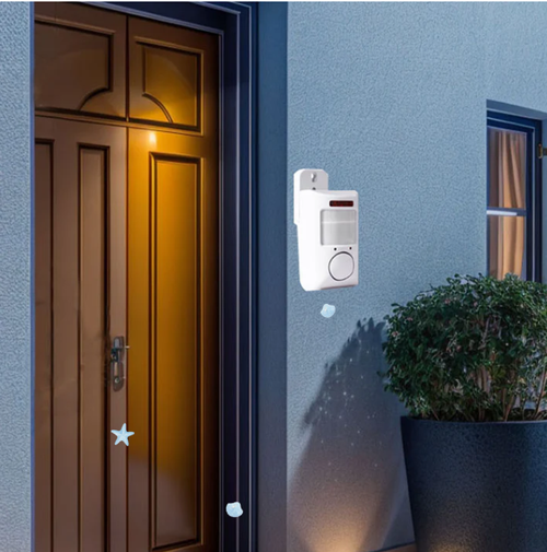 Infrared Sensor Alarm, with 2 Remotes