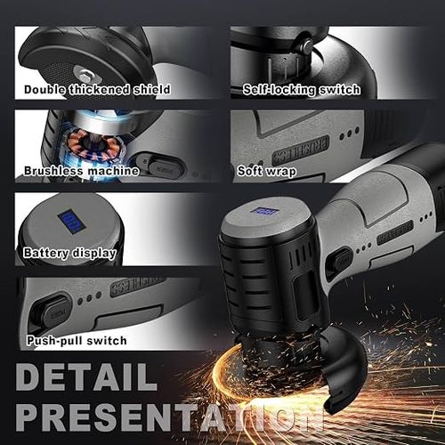 12V mini angle grinder