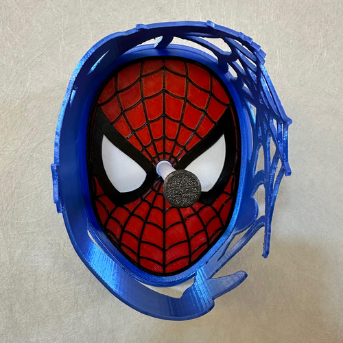 Spider Hero Inspired Shadow Lamp, Projector Night Light for Bedroom Wall Decor, Hero Scene Room Lighting, Kids Room Decoration, COD, Free Shipping, Pay on Delivery