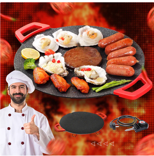 Electric Non-Stick Smokeless Griddle