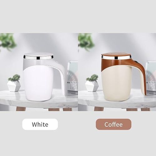 Automatic Magnetic Stirring Coffee Cup with Lid