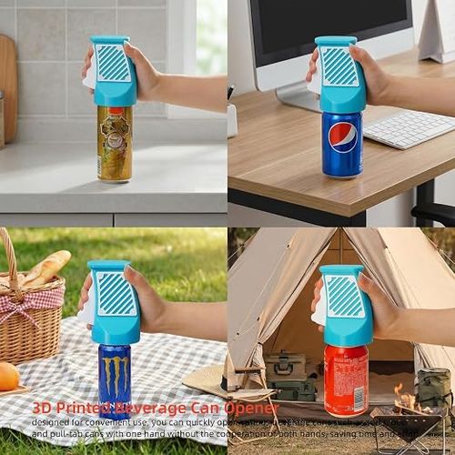 Hand easy can opener