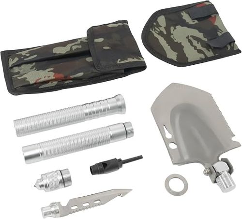 Multi-functional Camping Survival Kit with Camouflage Bag