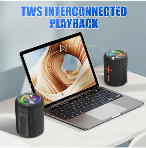 Two-in-one magnetic suction dual detachable Bluetooth speaker