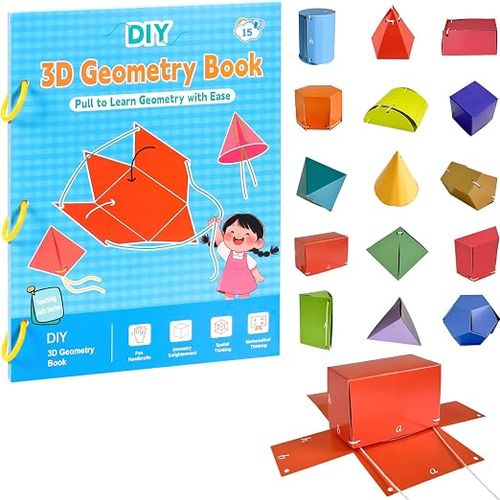 Pull-string 3D Geometry Learning Book
