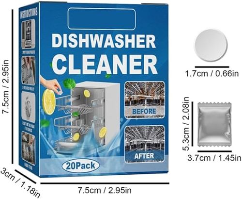Dishwasher Cleaning Deodorizer Tablets