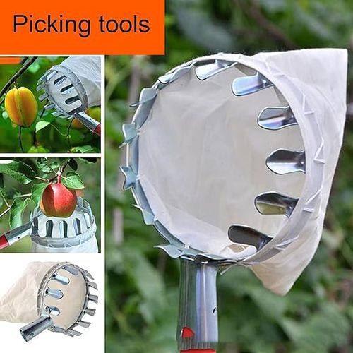 Fruit Picker Head Basket (Free Sickle and Hook)