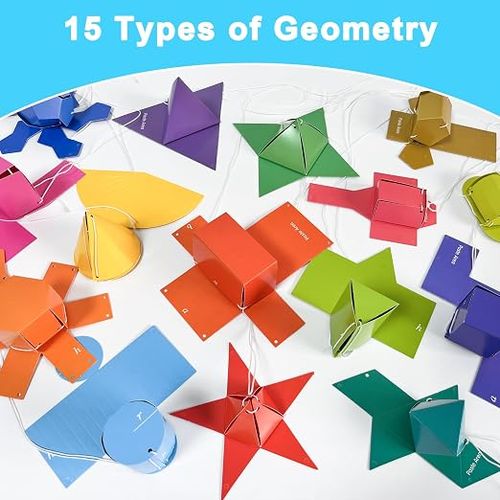 Pull-string 3D Geometry Learning Book