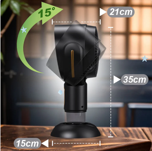 Low Noise Portable Desktop Exhaust Fan