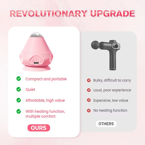 Electric Suction Vibration Heat Therapy Massage Ball