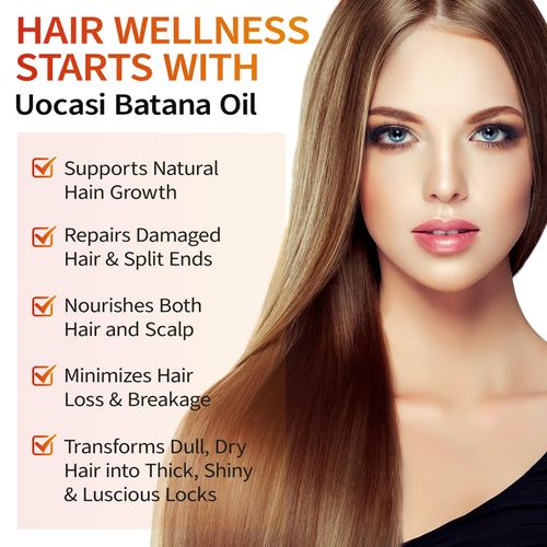 100% pure natural organic batana oil in 60ml volume. Enriched with Vitamin E and essential fatty acids, it boosts hair growth effectively, healthy and gentle for daily hair care, free shipping and cash on delivery.