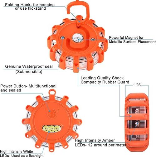 LED road warning light
