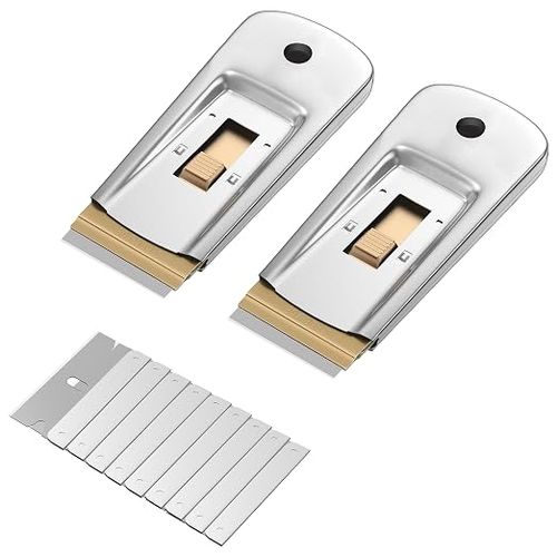 Multi-functional stainless steel cleaning scraper
